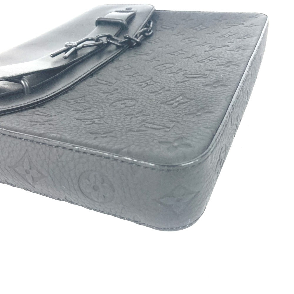 LOUIS VUITTON M80140 トリヨンモノグラム ポシェット・スティーマー カバン ストラップ付 クラッチバッグ トリヨンレザー ユニセックス ノワール ブラック - brandshop-reference