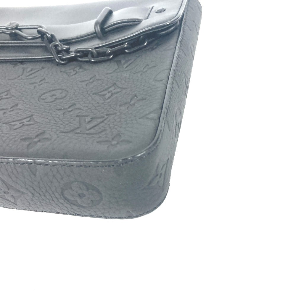 LOUIS VUITTON M80140 トリヨンモノグラム ポシェット・スティーマー カバン ストラップ付 クラッチバッグ トリヨンレザー ユニセックス ノワール ブラック - brandshop-reference
