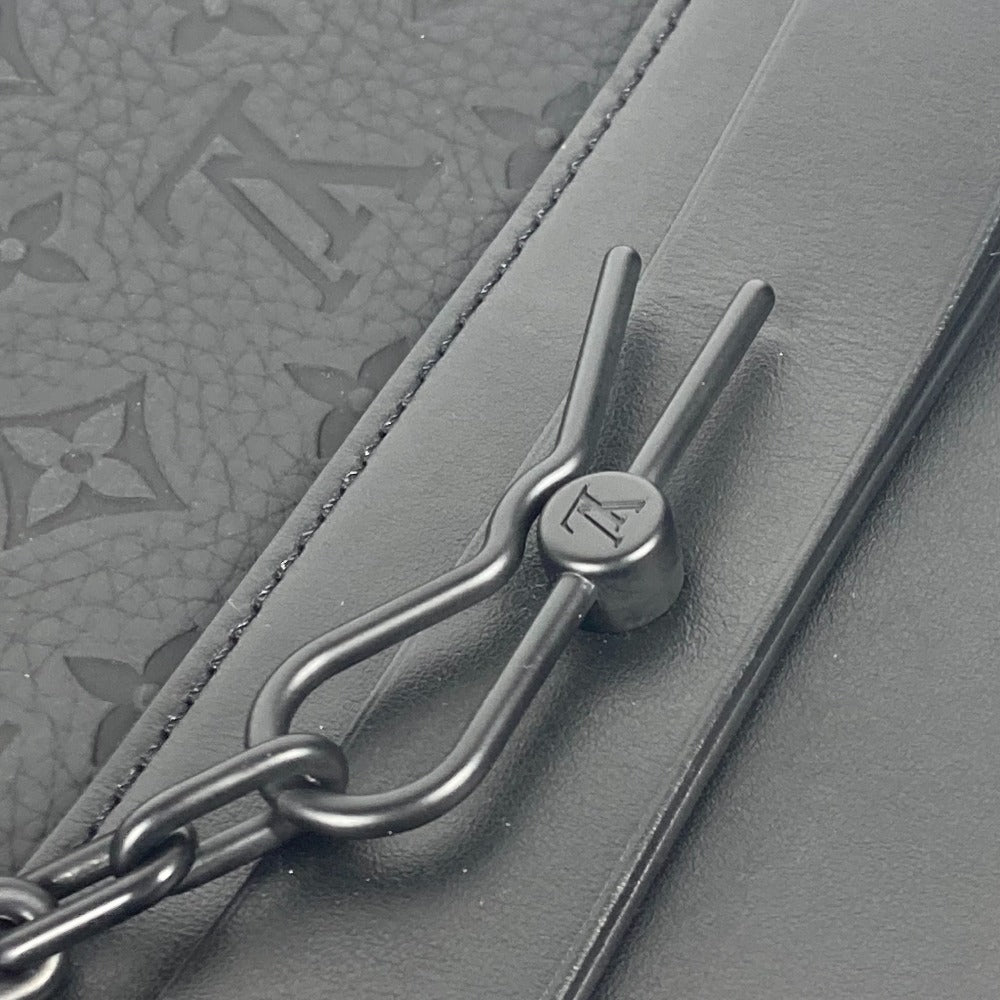 LOUIS VUITTON M80140 トリヨンモノグラム ポシェット・スティーマー カバン ストラップ付 クラッチバッグ トリヨンレザー ユニセックス ノワール ブラック - brandshop-reference