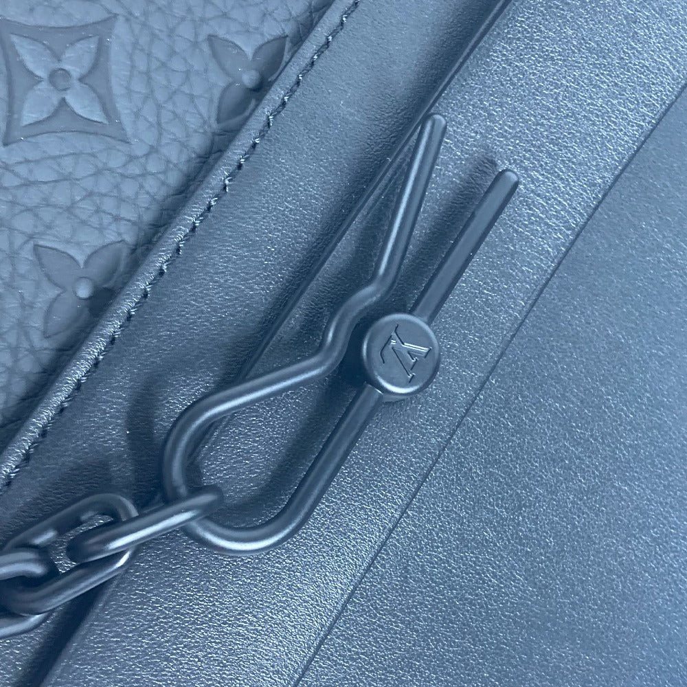 LOUIS VUITTON M80140 トリヨンモノグラム ポシェット・スティーマー カバン ストラップ付 クラッチバッグ トリヨンレザー ユニセックス ノワール ブラック - brandshop-reference
