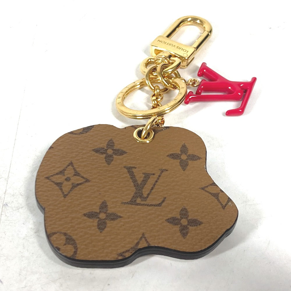 LOUIS VUITTON M01967 犬 ダルメシアン キーホルダー・アニモグラム ドッグ バッグチャーム キーホルダー レザー ユニセックス ホワイト - brandshop-reference