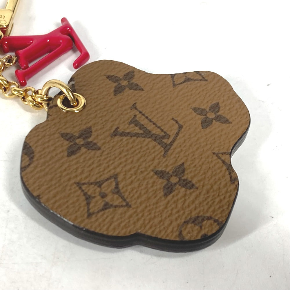 LOUIS VUITTON M01967 犬 ダルメシアン キーホルダー・アニモグラム ドッグ バッグチャーム キーホルダー レザー ユニセックス ホワイト - brandshop-reference