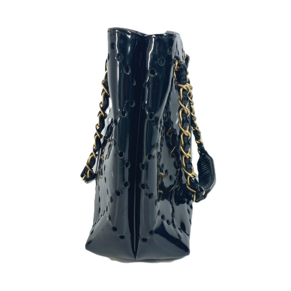 CHANEL Punching CC Coco Mark W Chain Bag Shoulder Bag Shoulder Bag