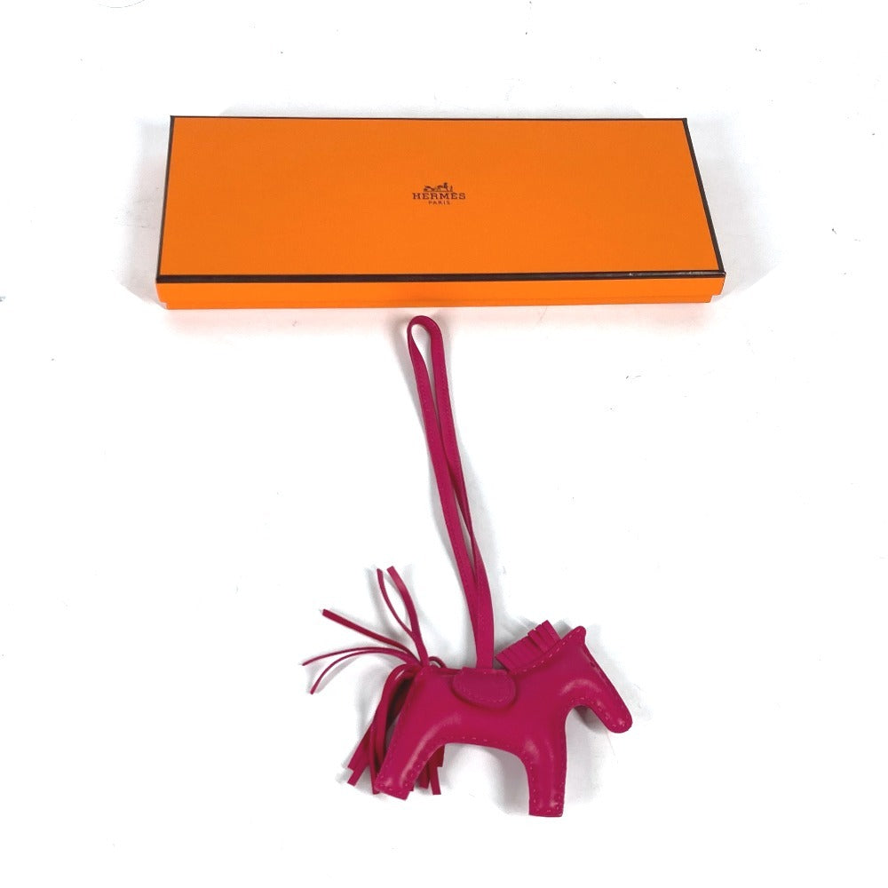 HERMES 馬 ロデオPM バックチャーム チャーム 小物 ソーピンク チャーム アニョーミロ レディース ローズメキシコ ピンク - brandshop-reference