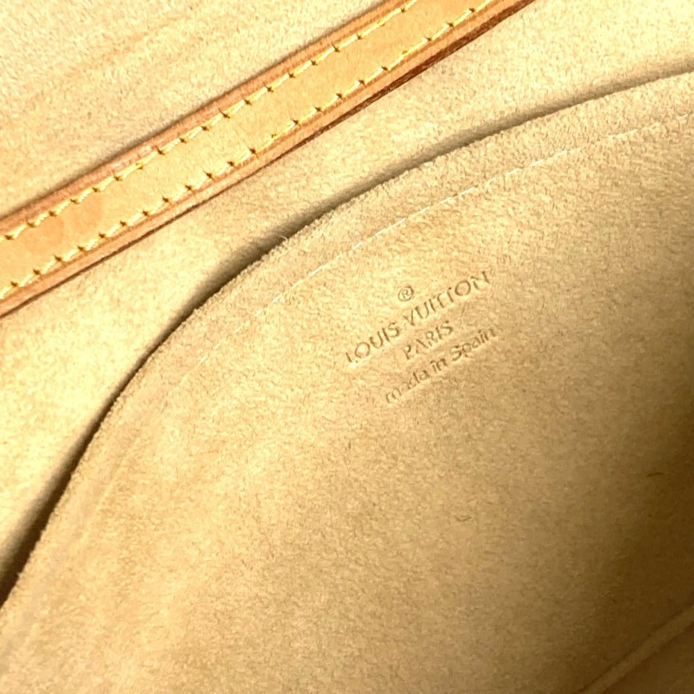 Louis Vuitton M51852 Monogram Pochette Twin GM Bag Bag 2way Bag Clutch Bag Beg Monogram Canvas Wanita Coklat