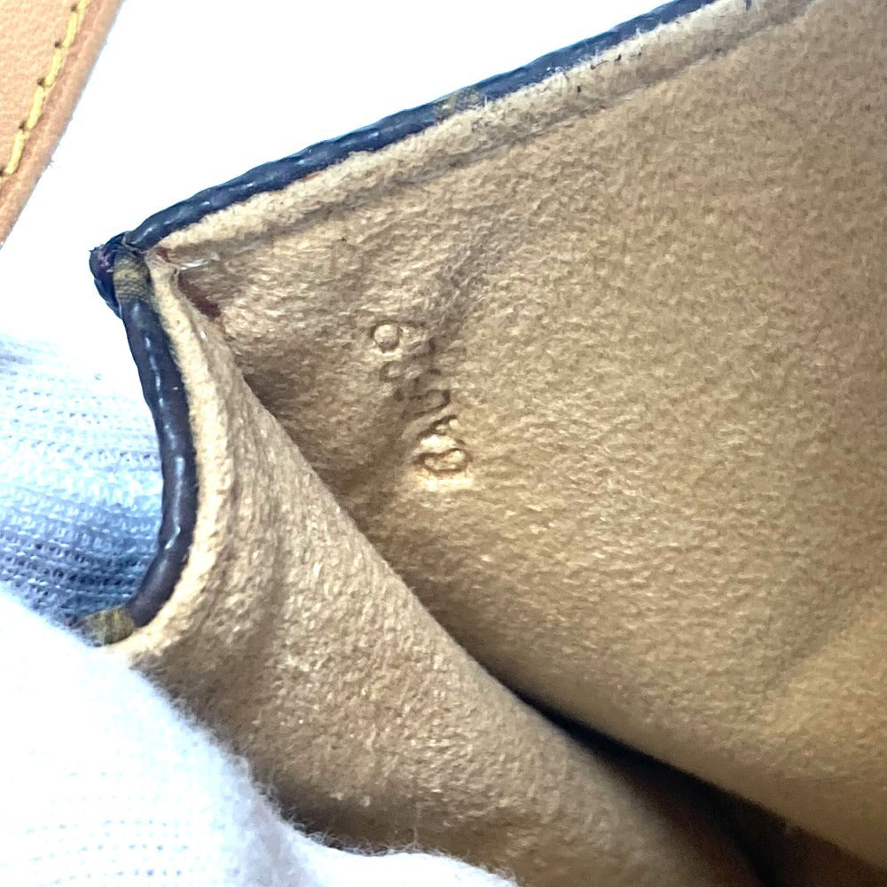 Louis Vuitton M51852 Monogram Pochette Twin GM Bag Bag 2way Bag Clutch Bag Beg Monogram Canvas Wanita Coklat