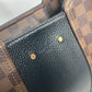 LOUIS VUITTON N44023 Damier Jersey Bag Tote Bag shawl Shoulder Bag Damier Canvas / Leather Brown/Black Used