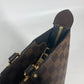 LOUIS VUITTON N44023 Damier Jersey Bag Tote Bag shawl Shoulder Bag Damier Canvas / Leather Brown/Black Used