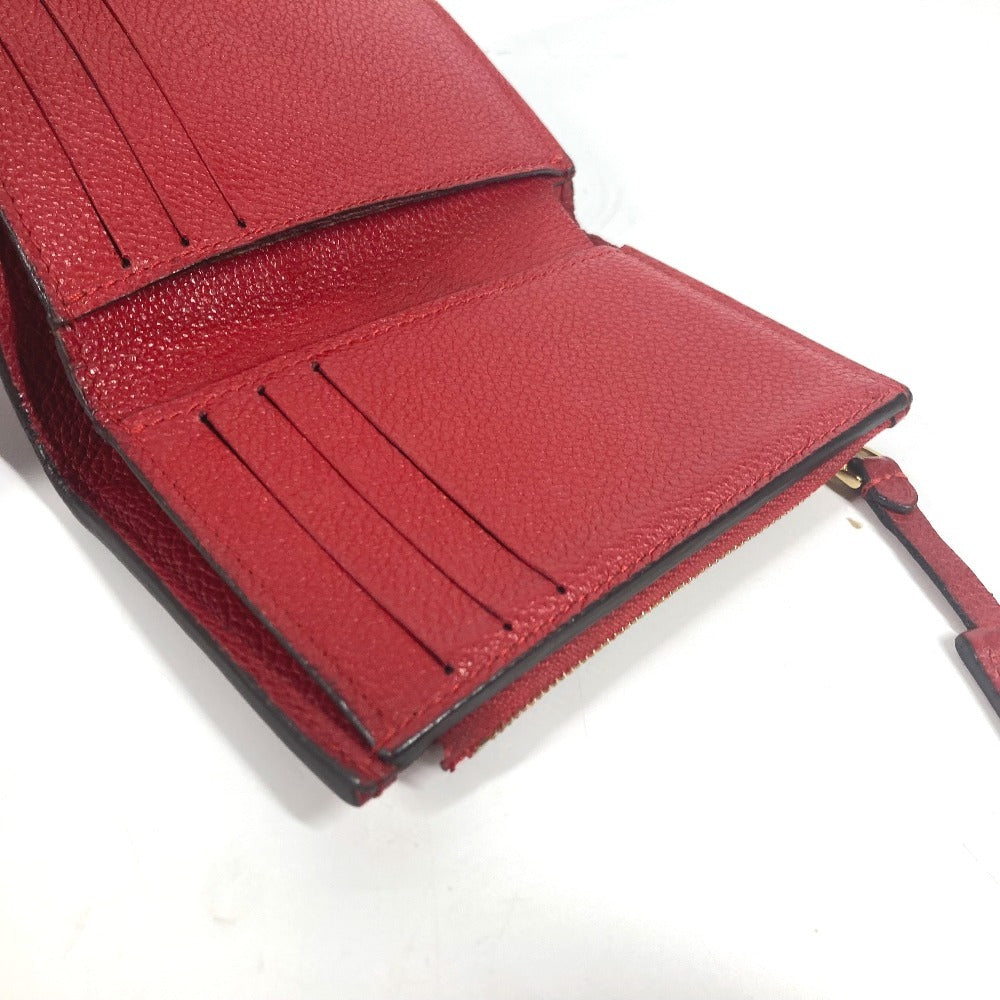 LOUIS VUITTON M62185  モノグラムアンプラント ポルトフォイユ ポンヌフ コンパクト コンパクトウォレット 財布 3つ折り財布 モノグラムアンプラントレザー レディース  スリーズ レッド - brandshop-reference