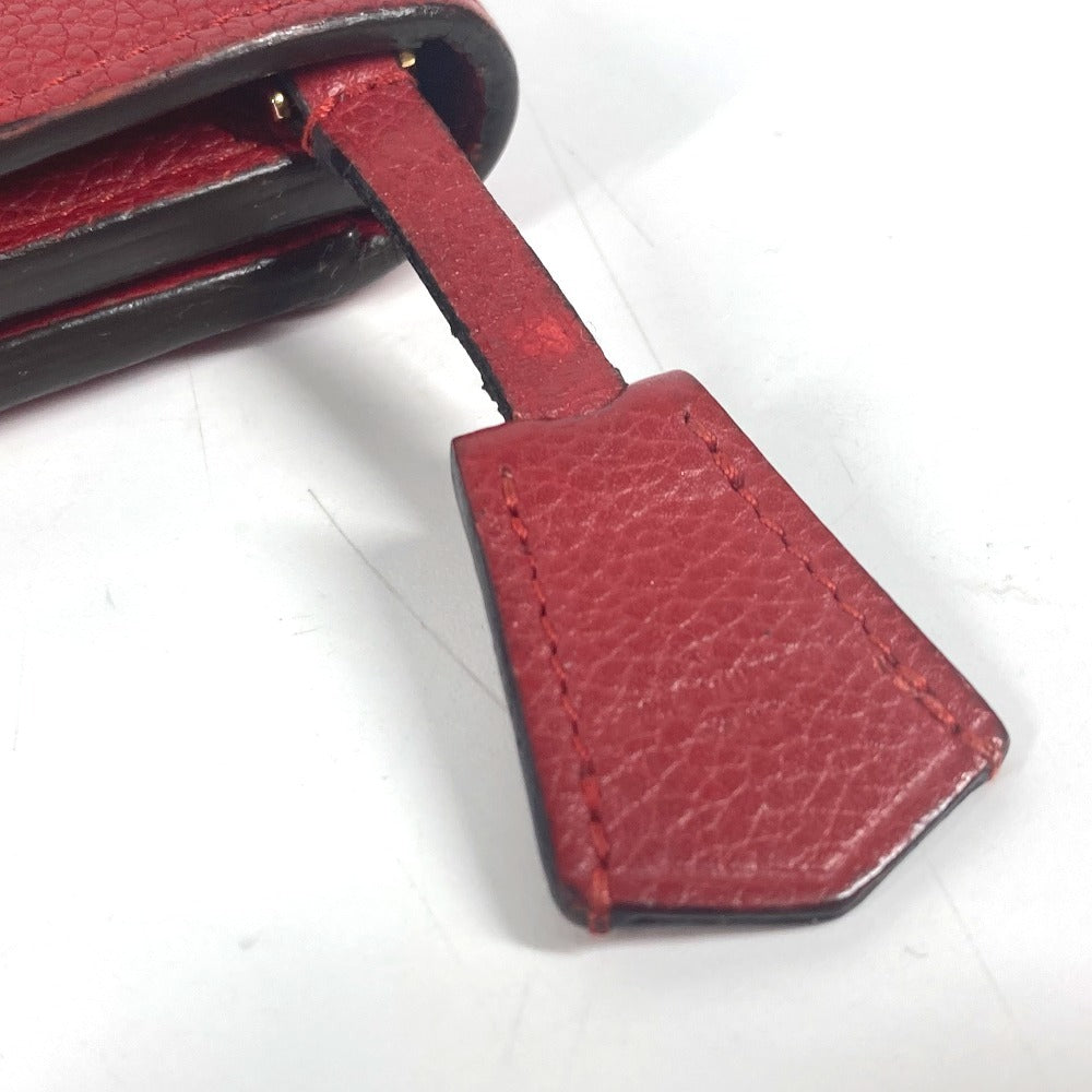 LOUIS VUITTON M62185  モノグラムアンプラント ポルトフォイユ ポンヌフ コンパクト コンパクトウォレット 財布 3つ折り財布 モノグラムアンプラントレザー レディース  スリーズ レッド - brandshop-reference