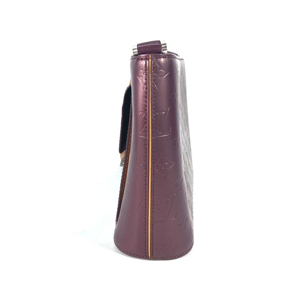 LOUIS VUITTON M55126 Monogram mat Alston Shoulder Bag Shoulder Bag Monogram matte leather Violet purple Used