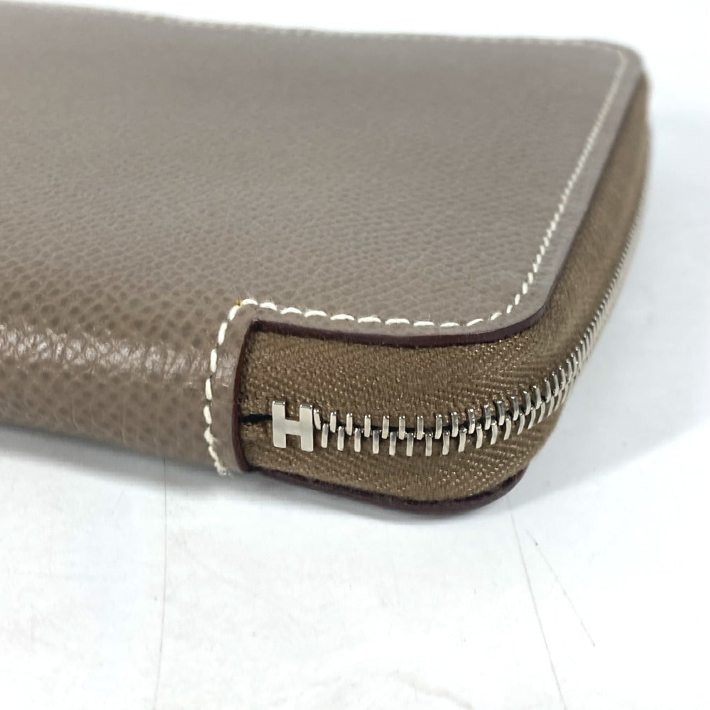 HERMES ラウンドファスナー アジェンダ シルキーデイリーGM  システム手帳 ケース ステーショナリー 手帳カバー エプソン ユニセックス エトゥープ グレー - brandshop-reference