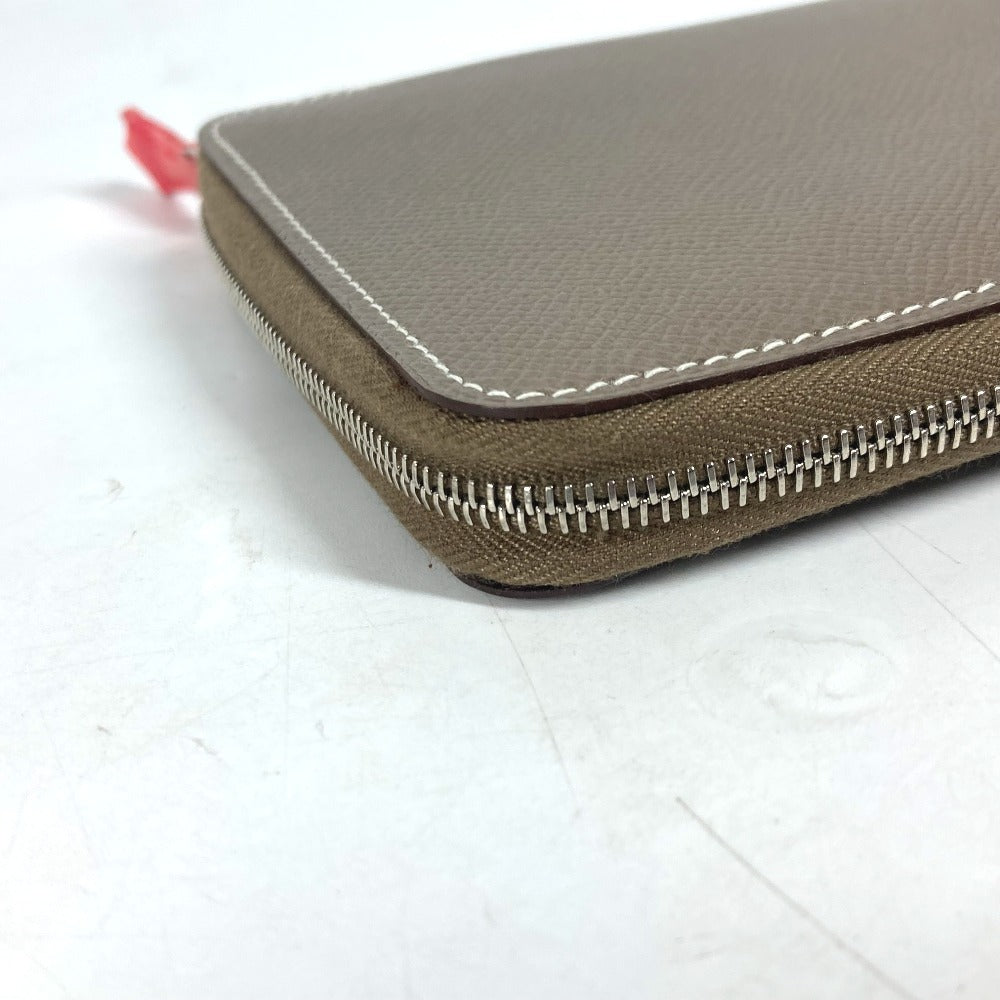 HERMES ラウンドファスナー アジェンダ シルキーデイリーGM  システム手帳 ケース ステーショナリー 手帳カバー エプソン ユニセックス エトゥープ グレー - brandshop-reference