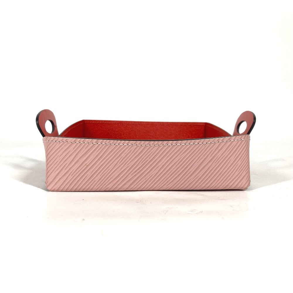 LOUIS VUITTON エピ ヴィドポッシュ トレイ トレー インテリア 小物入れ エピレザー レディース ピンク - brandshop-reference
