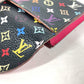 LOUIS VUITTON M66558 モノグラムマルチカラー アンヴェロップ カルト ドゥ ヴィジット 名刺入れ パスケース コインケース カードケース モノグラムマルチカラーキャンバス ユニセックス ノワール マルチカラー