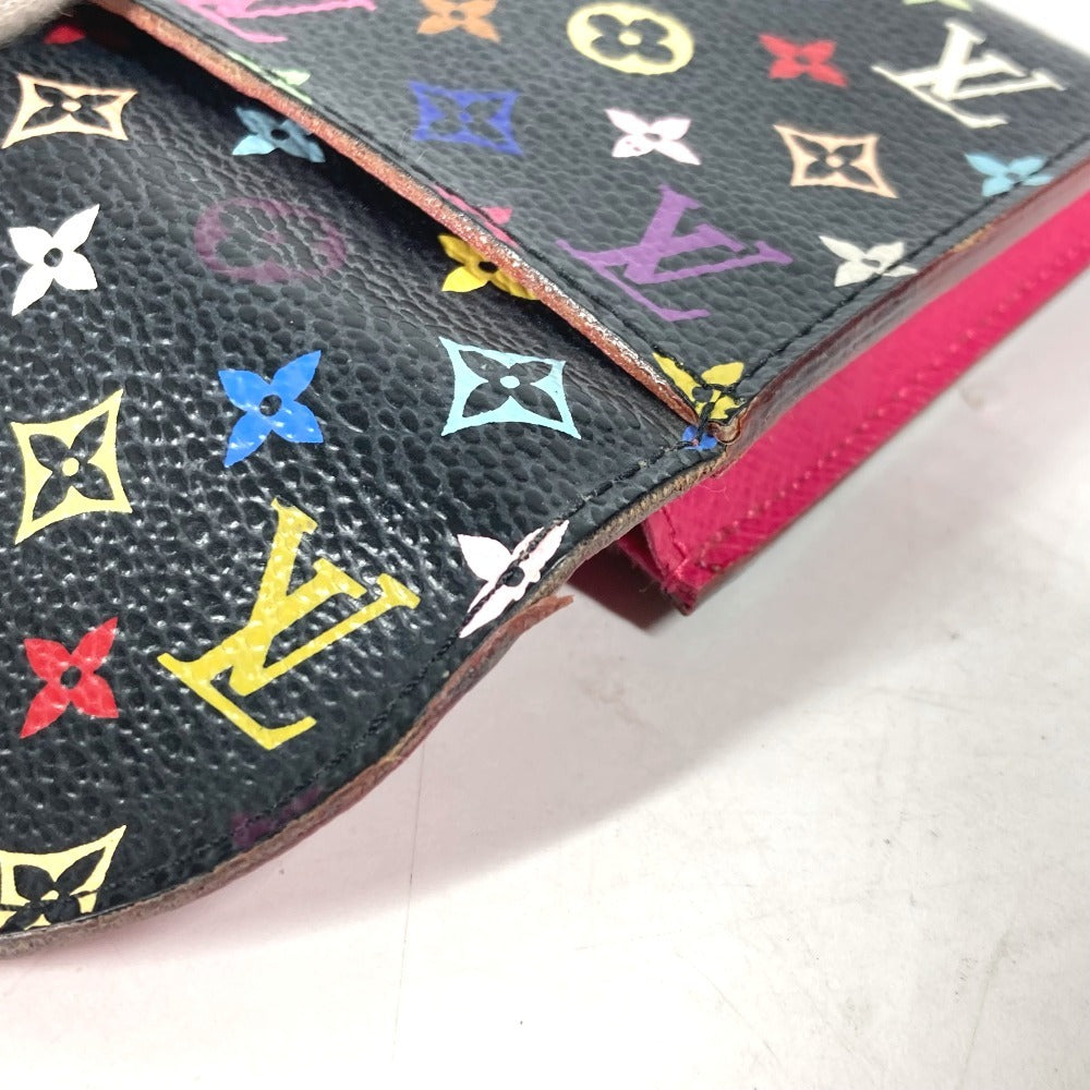 LOUIS VUITTON M66558 モノグラムマルチカラー アンヴェロップ カルト ドゥ ヴィジット 名刺入れ パスケース コインケース カードケース モノグラムマルチカラーキャンバス ユニセックス ノワール マルチカラー