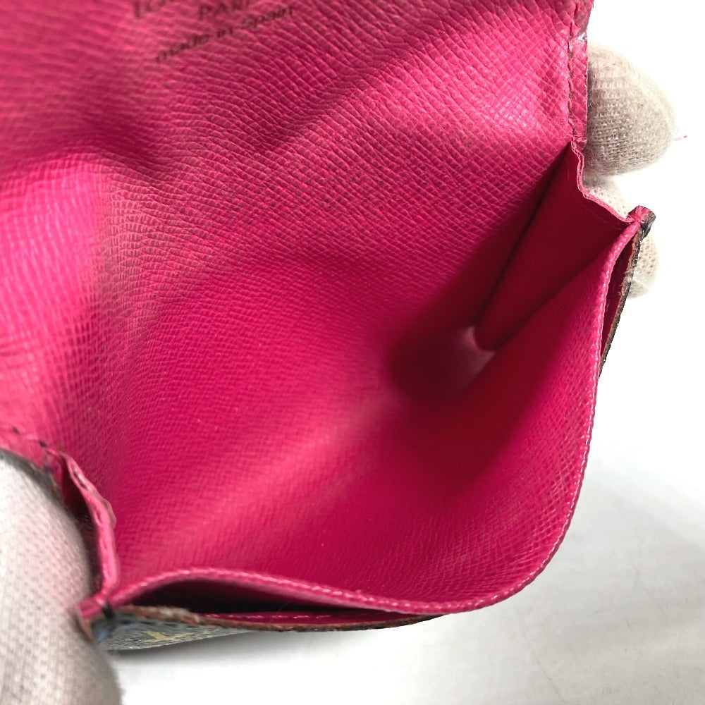 LOUIS VUITTON M66558 モノグラムマルチカラー アンヴェロップ カルト ドゥ ヴィジット 名刺入れ パスケース コインケース カードケース モノグラムマルチカラーキャンバス ユニセックス ノワール マルチカラー