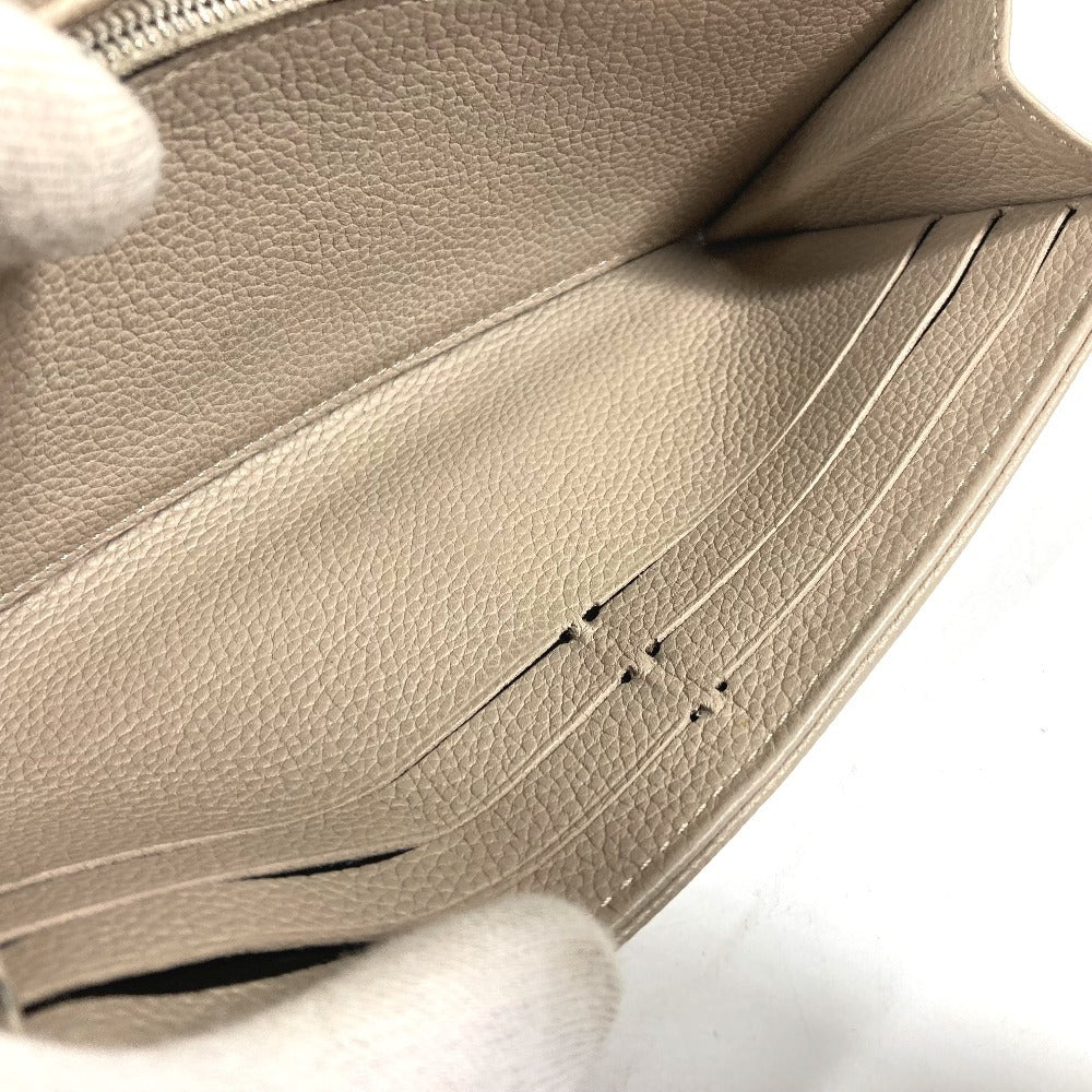 LOUIS VUITTON M60144 モノグラムマヒナ ポルトフォイユ イリス ロングウォレット フラップ 長財布 モノグラムマヒナレザー レディース ガレ ベージュ - brandshop-reference
