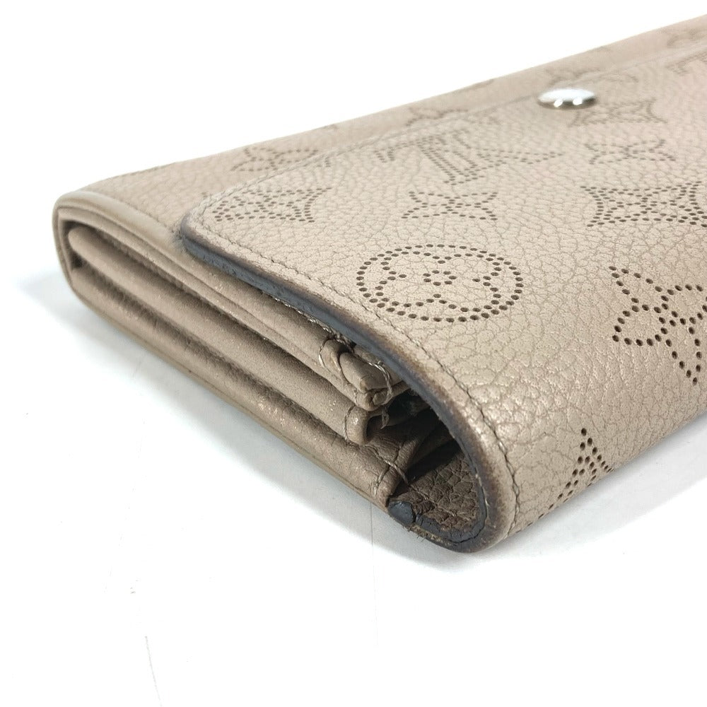 LOUIS VUITTON M60144 モノグラムマヒナ ポルトフォイユ イリス ロングウォレット フラップ 長財布 モノグラムマヒナレザー レディース ガレ ベージュ - brandshop-reference