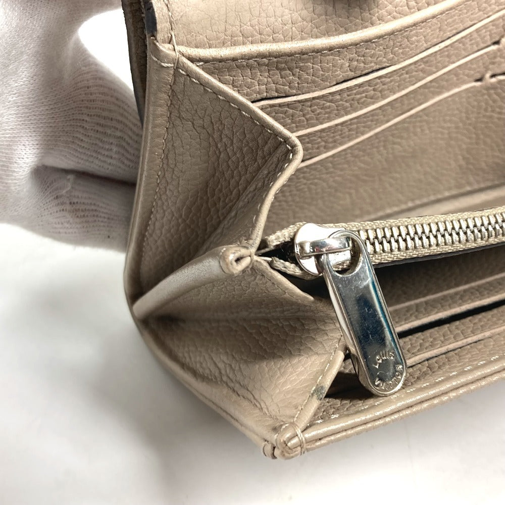 LOUIS VUITTON M60144 モノグラムマヒナ ポルトフォイユ イリス ロングウォレット フラップ 長財布 モノグラムマヒナレザー レディース ガレ ベージュ - brandshop-reference