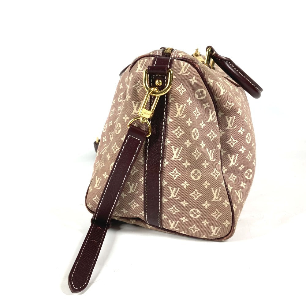 LOUIS VUITTON M56704  モノグラムイディール スピーディバンドリエール30 ミニボストンバッグ カバン 2WAYバッグ ショルダーバッグ ハンドバッグ モノグラムイディール レディース セピア レッド系 - brandshop-reference