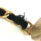 CHANEL AS0867 ココマーク CC ロゴ グラフティ カバン バックパック リュックサック レザー/キャンバス ユニセックス ゴールド