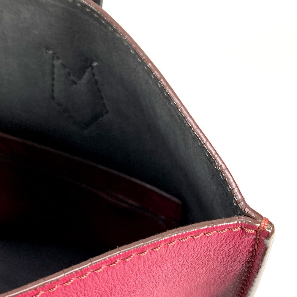 FENDI 8BH262 バイカラー オールインショッピングトート カバン ショルダーバッグ 肩掛け トートバッグ レザー ユニセックス パープル - brandshop-reference