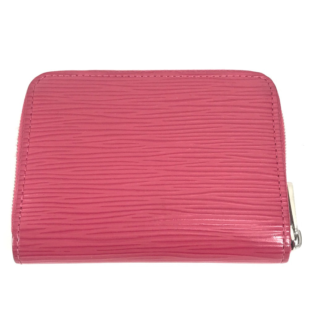 LOUIS VUITTON M60383 Epi zip-around coin purse Wallet Coin Compartment Zip Around coin purse Epi Leather Fuchsia pink Used
