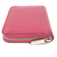 LOUIS VUITTON M60383 Epi zip-around coin purse Wallet Coin Compartment Zip Around coin purse Epi Leather Fuchsia pink Used