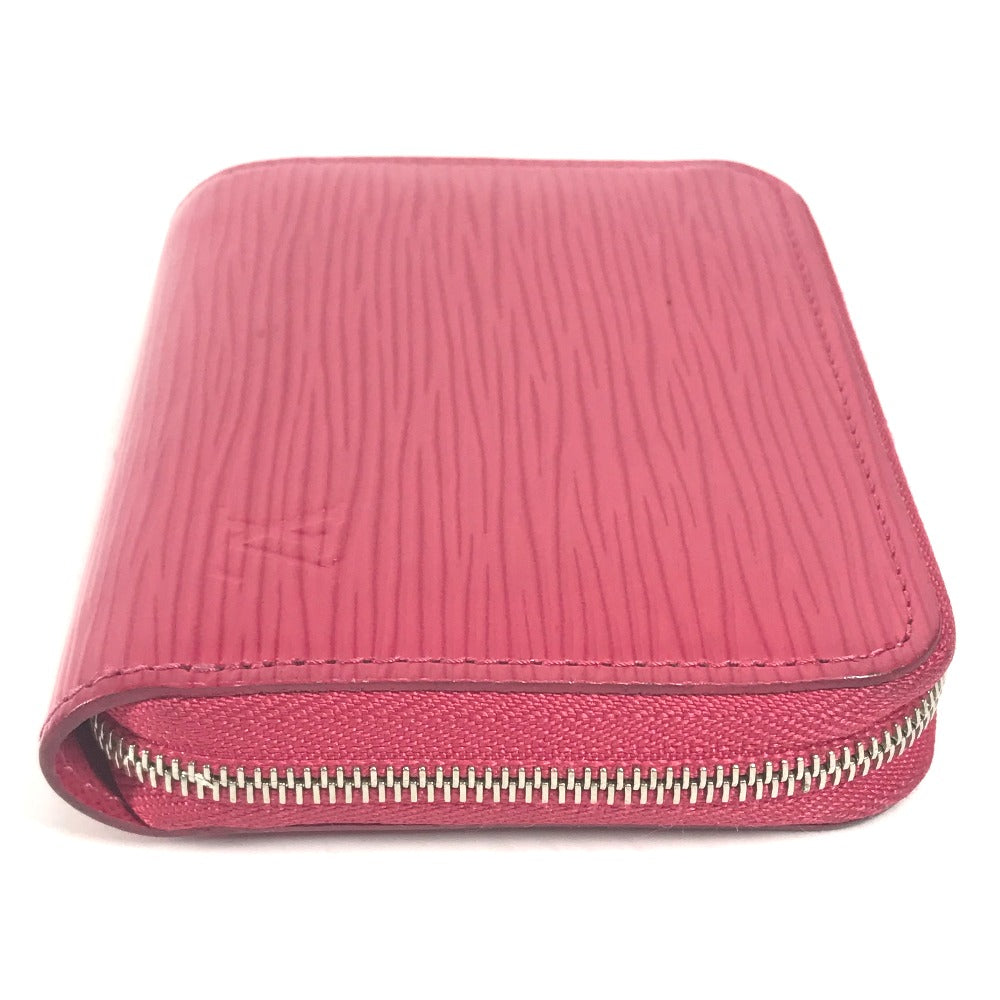 LOUIS VUITTON M60383 Epi zip-around coin purse Wallet Coin Compartment Zip Around coin purse Epi Leather Fuchsia pink Used