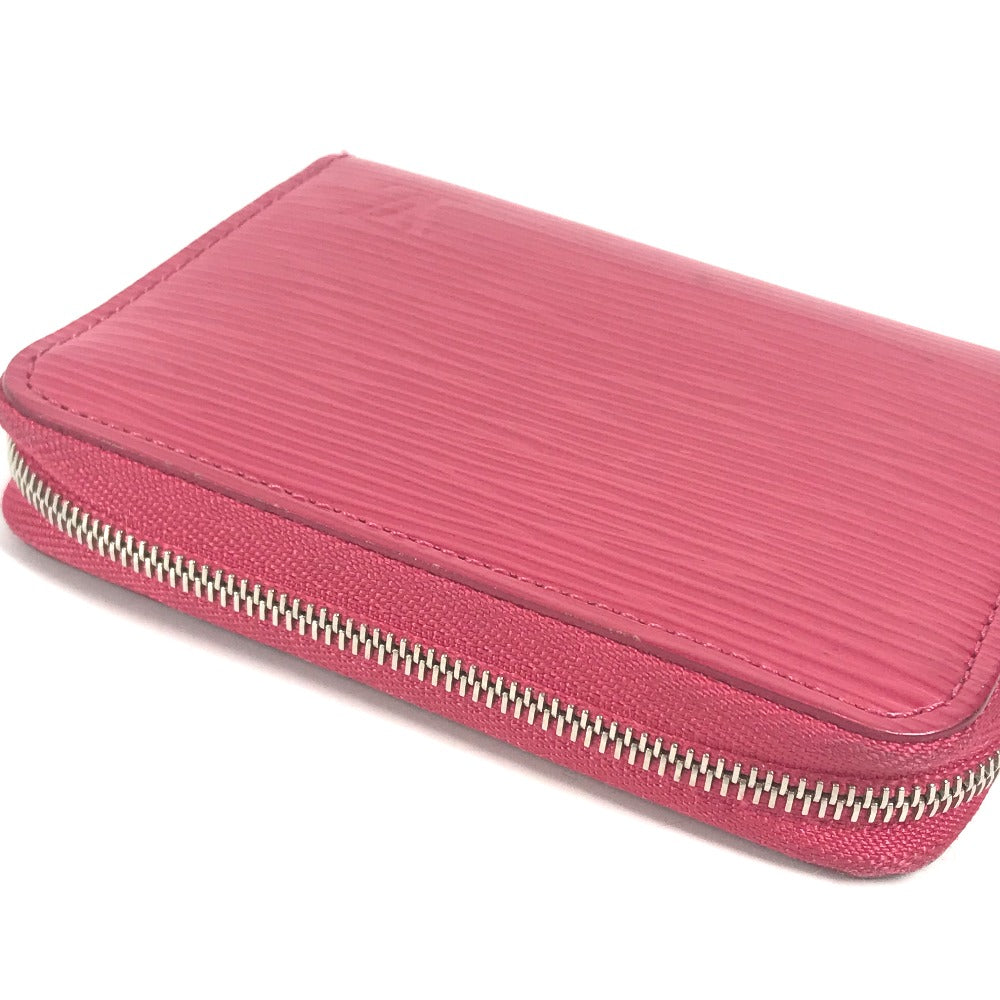 LOUIS VUITTON M60383 Epi zip-around coin purse Wallet Coin Compartment Zip Around coin purse Epi Leather Fuchsia pink Used