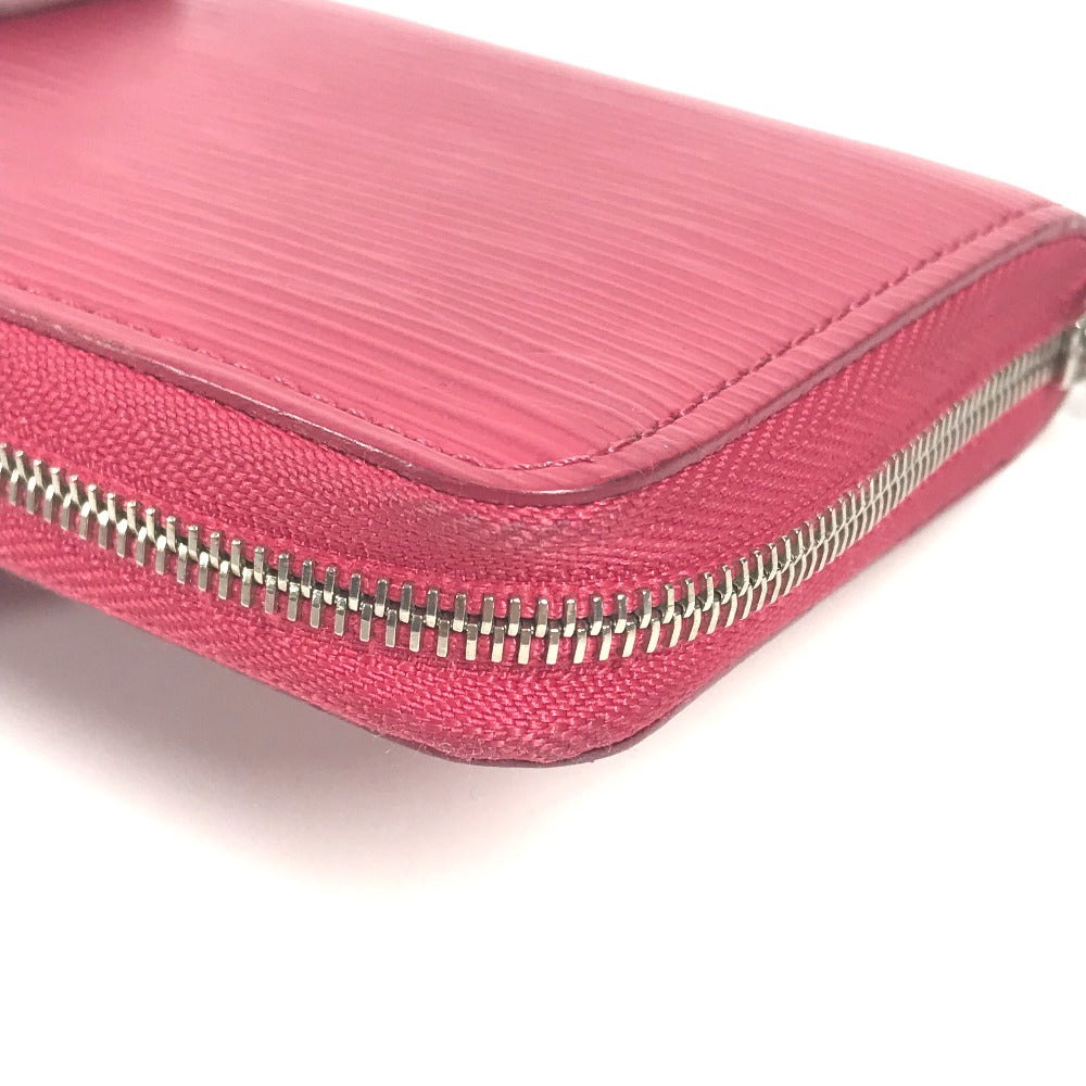 LOUIS VUITTON M60383 Epi zip-around coin purse Wallet Coin Compartment Zip Around coin purse Epi Leather Fuchsia pink Used