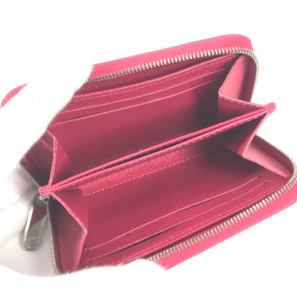 LOUIS VUITTON M60383 Epi zip-around coin purse Wallet Coin Compartment Zip Around coin purse Epi Leather Fuchsia pink Used
