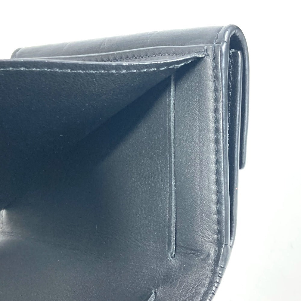 LOUIS VUITTON M67631 Monogram shadow Discovery Compact wallet Trifold wallet Monogram shadow leather Noir Black Used