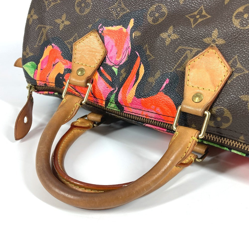 LOUIS VUITTON M48610 Monogram Rose Speedy30 Bag Mini Duffle Bag Hand Bag MonogramCanvas Brown/pink Used