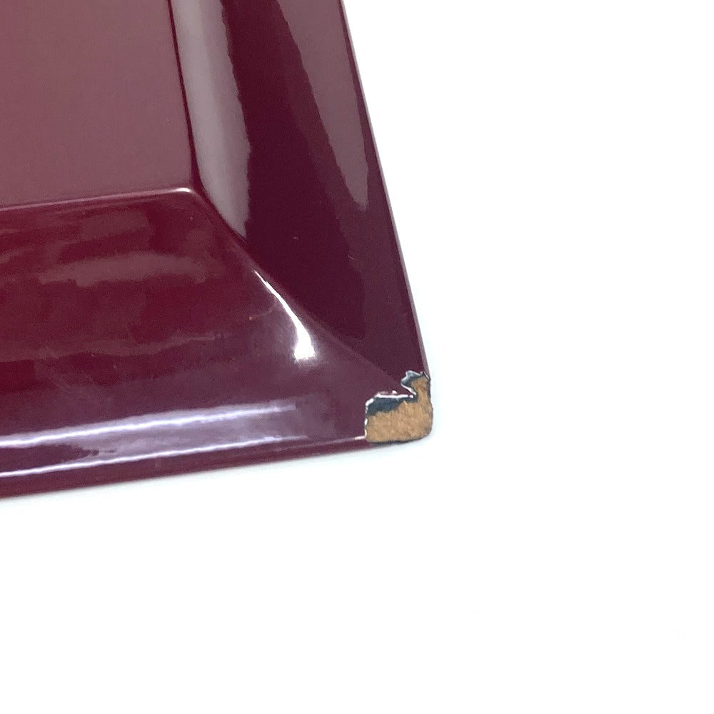 HERMES アクセサリートレイ トレー 雑貨 小物入れ ラッカー ユニセックス レッド - brandshop-reference