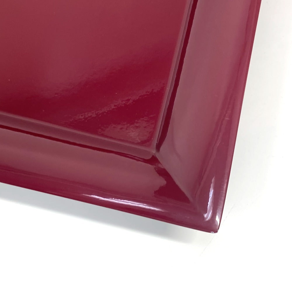 HERMES アクセサリートレイ トレー 雑貨 小物入れ ラッカー ユニセックス レッド - brandshop-reference