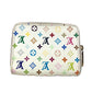 LOUIS VUITTON M93739 モノグラムマルチカラー ジッピーコインパース 財布 小銭入れ ラウンドファスナー コインケース モノグラムマルチカラーキャンバス レディース ブロン ホワイト