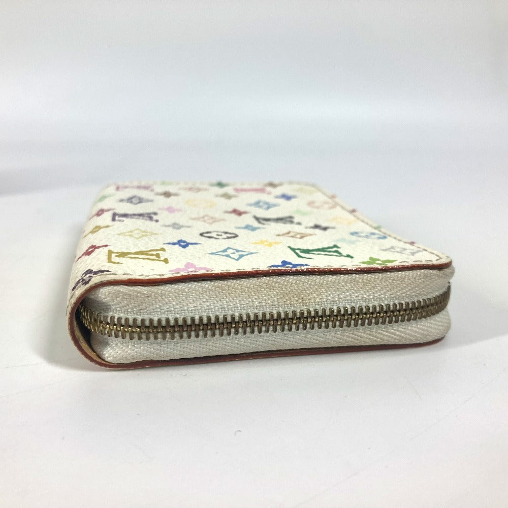 LOUIS VUITTON M93739 モノグラムマルチカラー ジッピーコインパース 財布 小銭入れ ラウンドファスナー コインケース モノグラムマルチカラーキャンバス レディース ブロン ホワイト