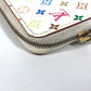 LOUIS VUITTON M93739 モノグラムマルチカラー ジッピーコインパース 財布 小銭入れ ラウンドファスナー コインケース モノグラムマルチカラーキャンバス レディース ブロン ホワイト
