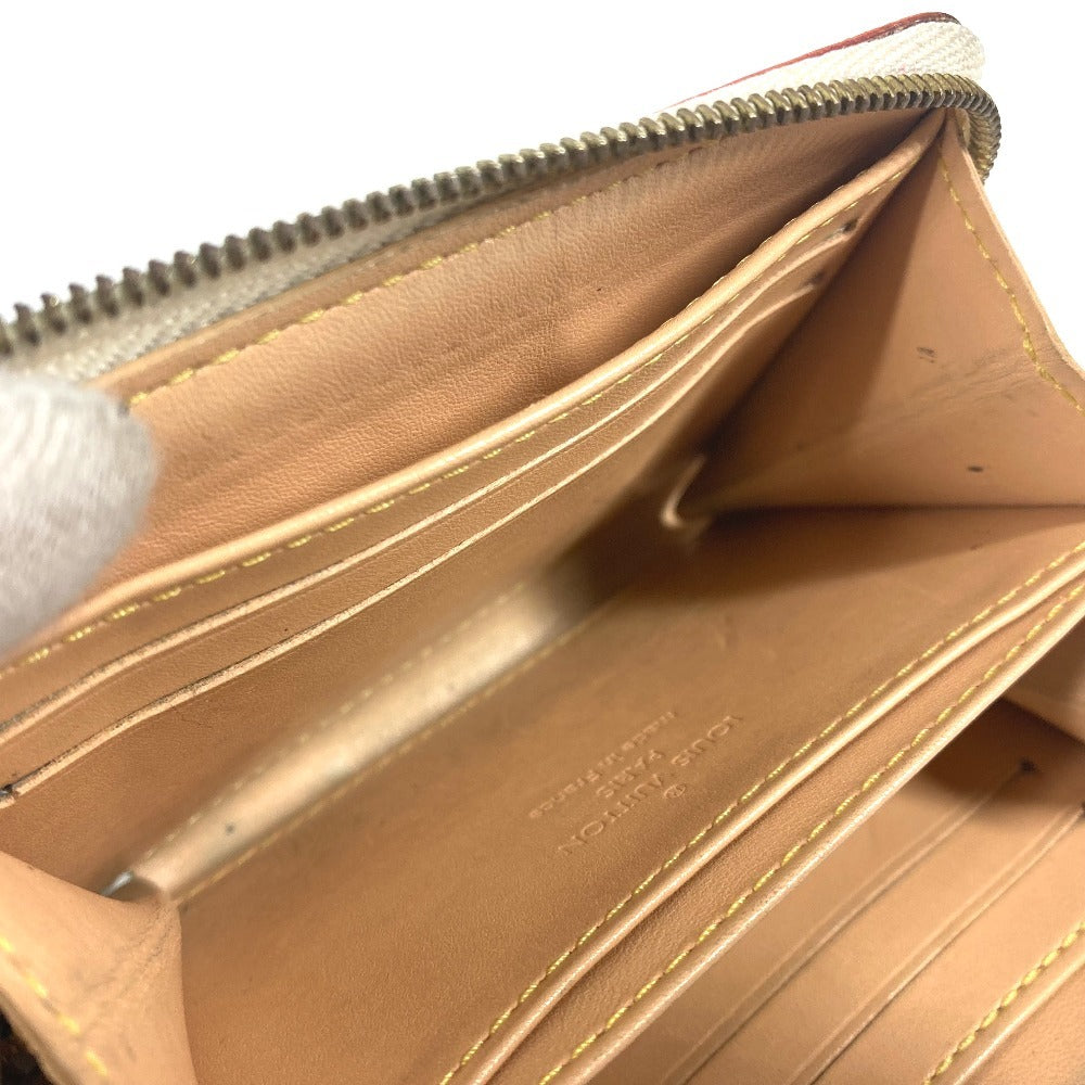 LOUIS VUITTON M93739 モノグラムマルチカラー ジッピーコインパース 財布 小銭入れ ラウンドファスナー コインケース モノグラムマルチカラーキャンバス レディース ブロン ホワイト - brandshop-reference