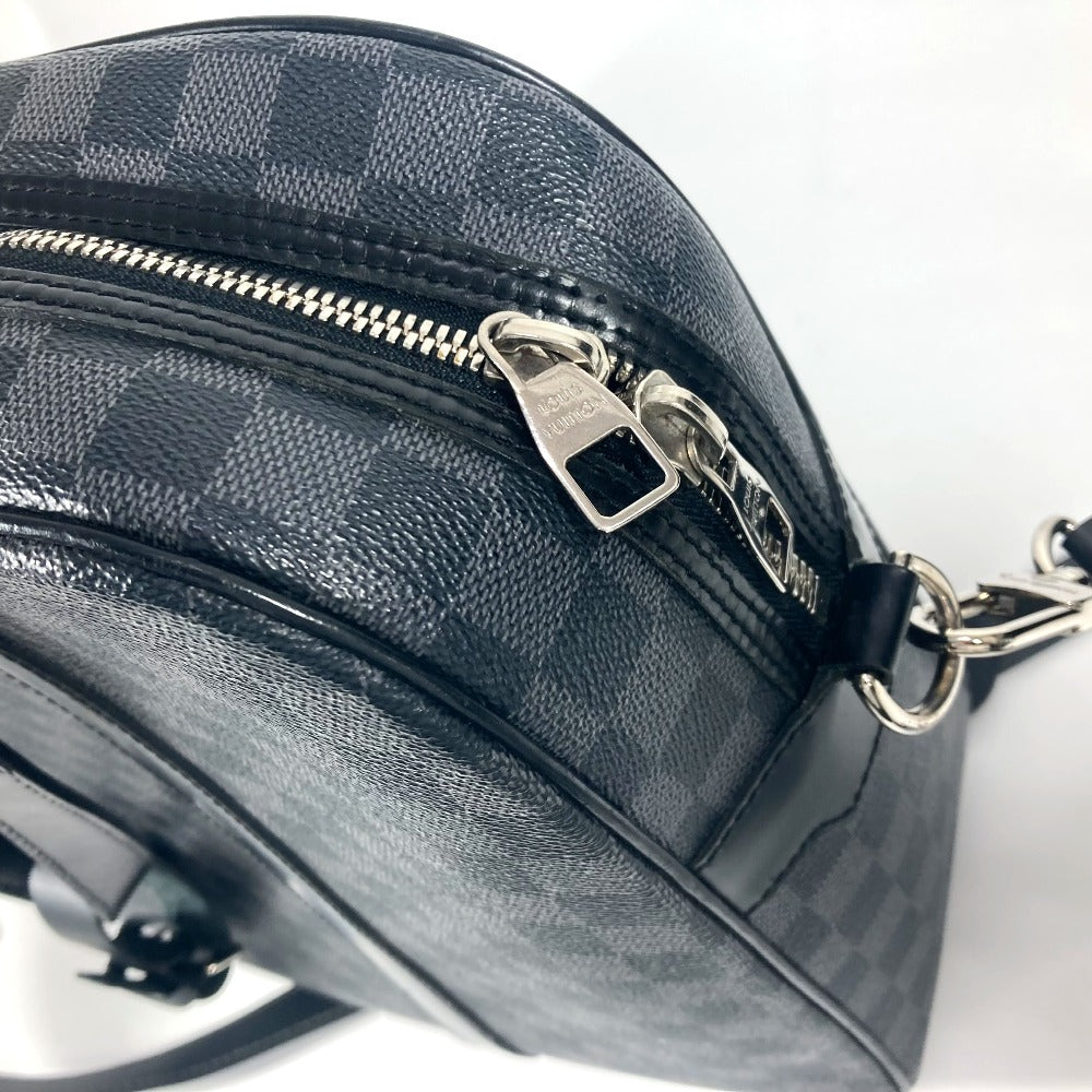 LOUIS VUITTON N48118 ダミエグラフィット ヨーン カバン 2WAY ショルダーバッグ 肩掛け 斜め掛け ビジネスバッグ ダミエグラフィットキャンバス ユニセックス ブラック - brandshop-reference