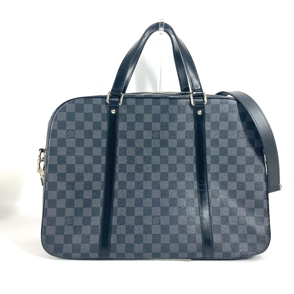 LOUIS VUITTON N48118 ダミエグラフィット ヨーン カバン 2WAY ショルダーバッグ 肩掛け 斜め掛け ビジネスバッグ ダミエグラフィットキャンバス ユニセックス ブラック - brandshop-reference