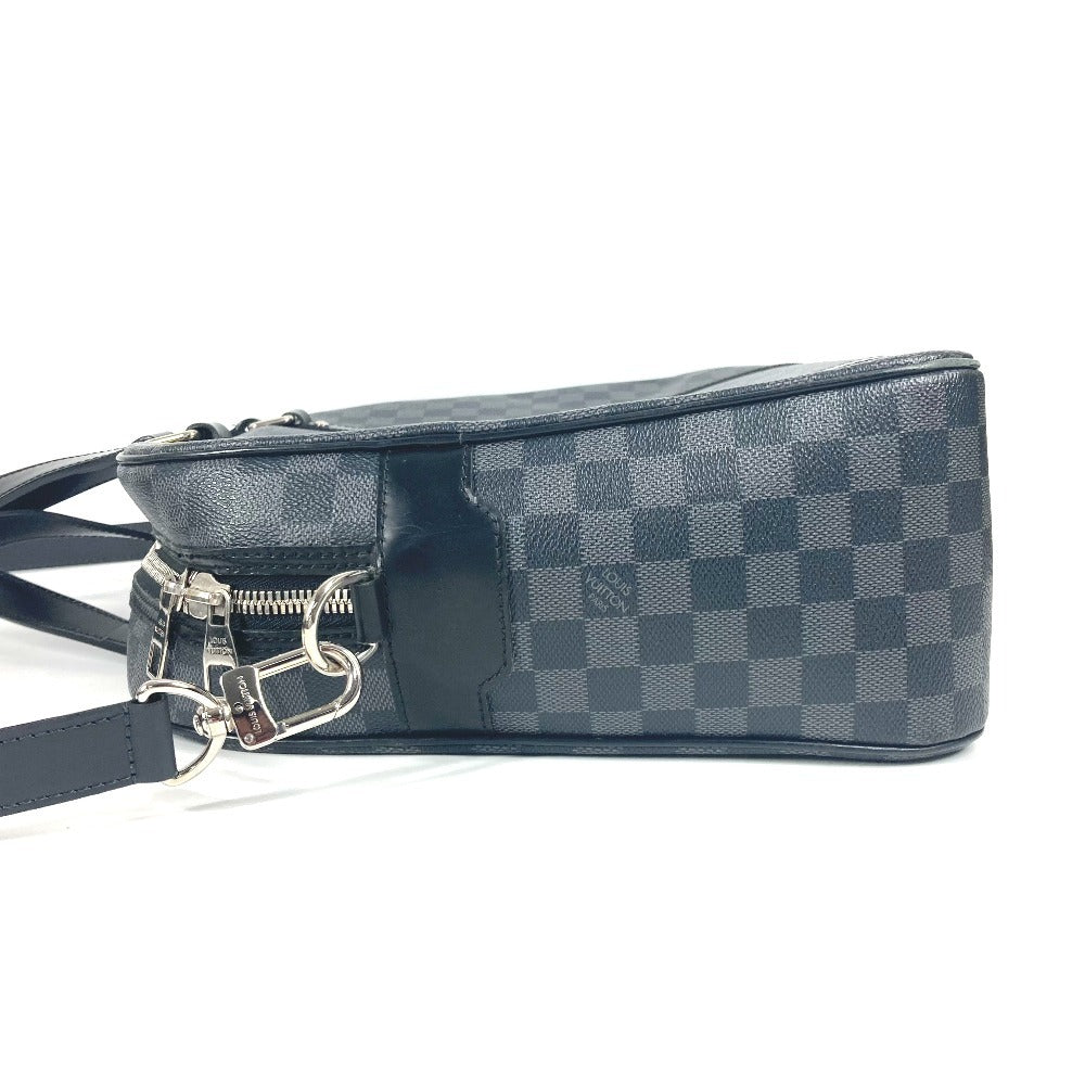 LOUIS VUITTON N48118 ダミエグラフィット ヨーン カバン 2WAY ショルダーバッグ 肩掛け 斜め掛け ビジネスバッグ ダミエグラフィットキャンバス ユニセックス ブラック - brandshop-reference