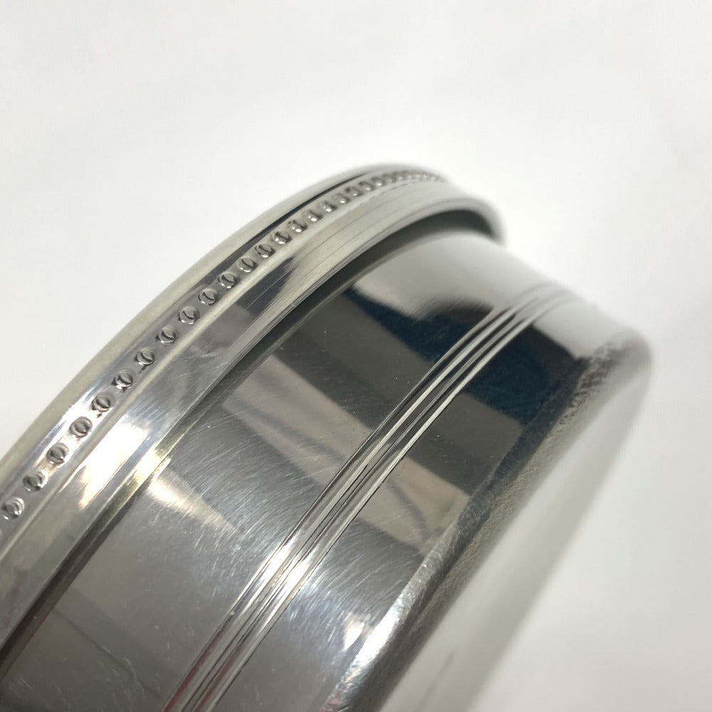 TIFFANY&Co. ロゴ ラウンド ポーチ インテリア マルチケース 小物入れ 金属 レディース シルバー - brandshop-reference