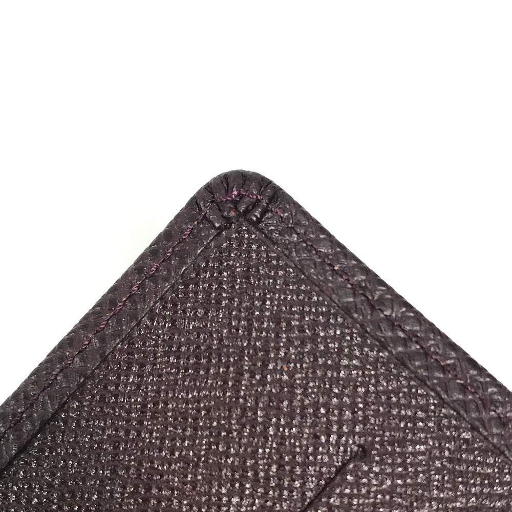 LOUIS VUITTON M30396 タイガ ポルト・バルール・カルト・クレディ 2つ折り 長札入れ 長財布 タイガレザー レディース アカジュ パープル - brandshop-reference