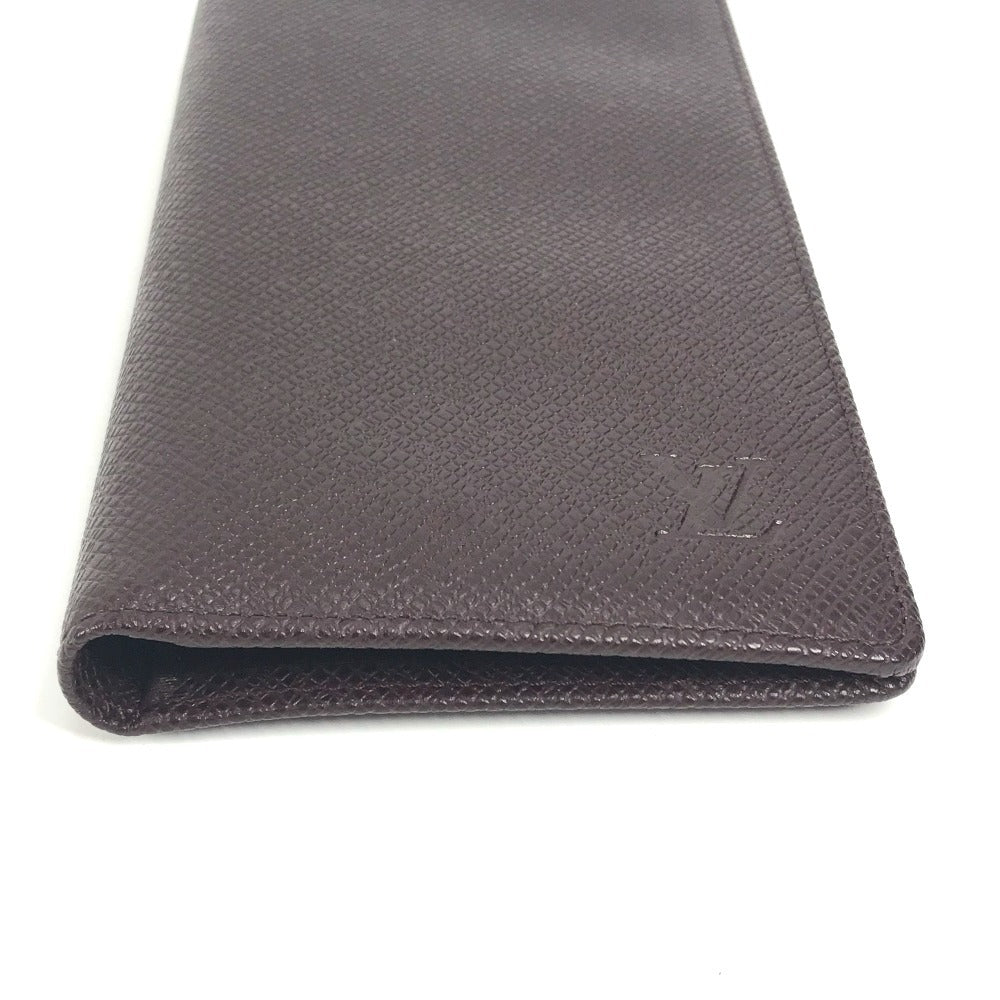 LOUIS VUITTON M30396 タイガ ポルト・バルール・カルト・クレディ 2つ折り 長札入れ 長財布 タイガレザー レディース アカジュ パープル - brandshop-reference