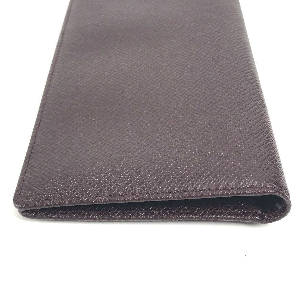 LOUIS VUITTON M30396 タイガ ポルト・バルール・カルト・クレディ 2つ折り 長札入れ 長財布 タイガレザー レディース アカジュ パープル - brandshop-reference