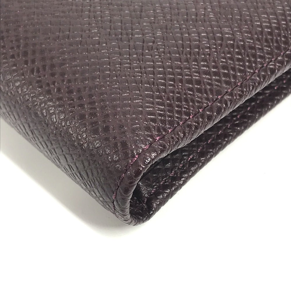 LOUIS VUITTON M30396 タイガ ポルト・バルール・カルト・クレディ 2つ折り 長札入れ 長財布 タイガレザー レディース アカジュ パープル - brandshop-reference