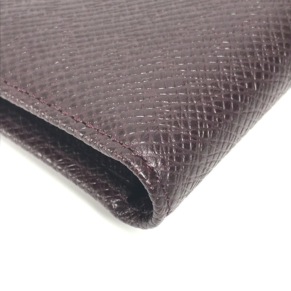 LOUIS VUITTON M30396 タイガ ポルト・バルール・カルト・クレディ 2つ折り 長札入れ 長財布 タイガレザー レディース アカジュ パープル - brandshop-reference